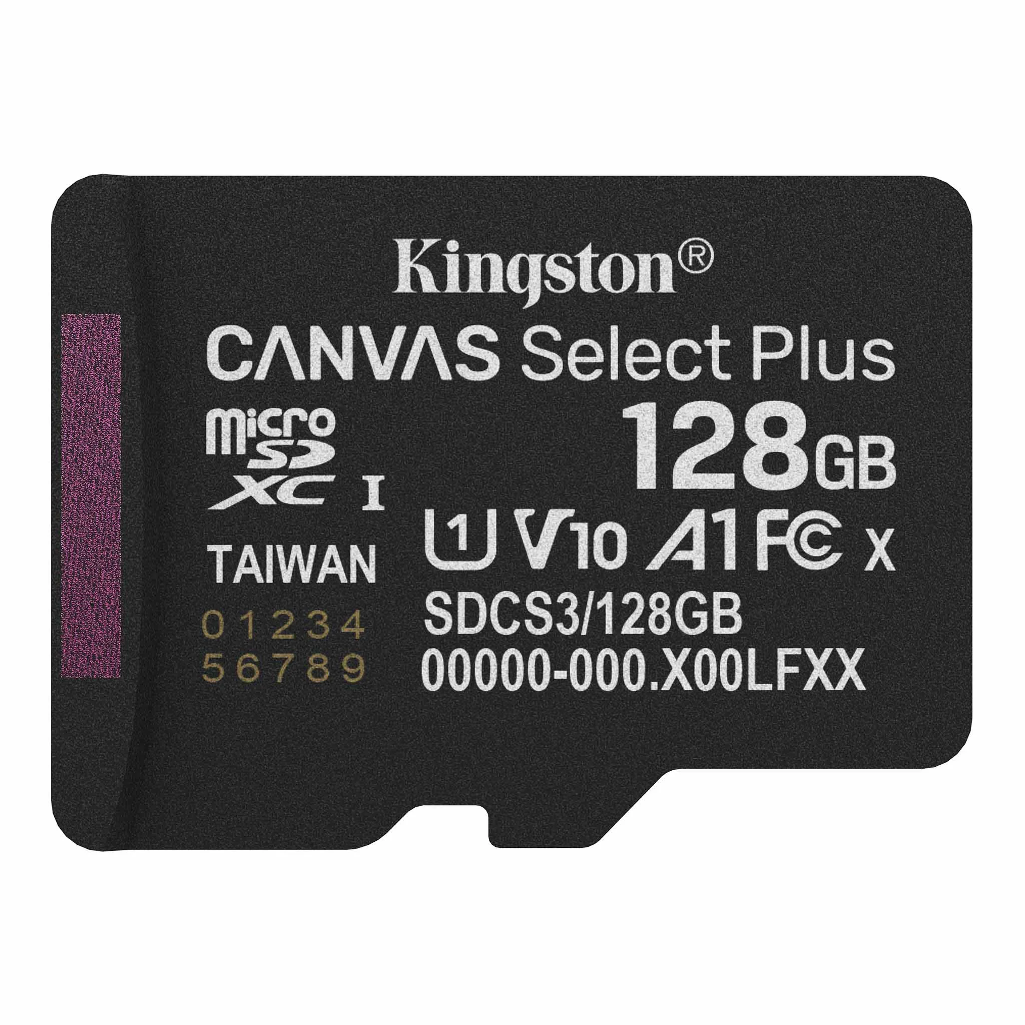 Kingston Micro SD Card 128GB Canvas Select plus Class 10 For CCTV Camera and Smart Phone view 2